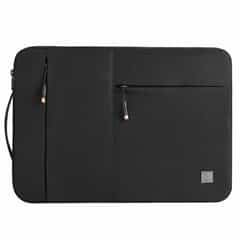 Alpha Dunne laptop sleeve – 16 inch – Zwart