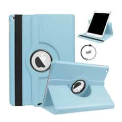 Swivel Case iPad 7 / 8 / 9 – iPad Air 3 – 10.2 and 10.5 inches – Light Blue