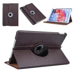 Rotating Case for iPad 7 / 8 / 9 – iPad Air 3 – 10.2-inch and 10.5-inch – Brown