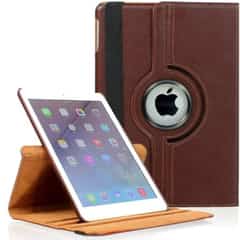 Rotating Case for iPad 5 / 6 – 9.7 inches – Brown