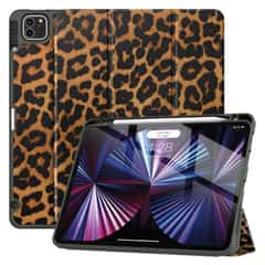 Solidenz TriFold Hoes iPad Air 6 / Air 5 / Air 4 / iPad Pro 11 inch – Luipaard