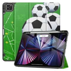 Solidenz TriFold Hoes iPad Air 6 / Air 5 / Air 4 / iPad Pro 11 inch – Voetbal