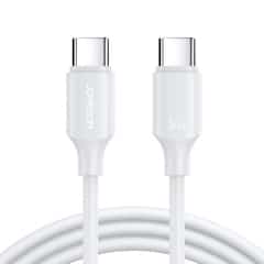Joyroom 1m Type-C to Type-C data cable – 60W fast charging function – White