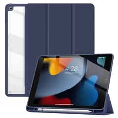 Solidenz Hybrid Case for iPad 6 / iPad 5 / Air 2 / Air 1 – 9.7 inches – Dark Blue