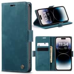 Solidenz Urban Book iPhone 14 Pro case – Blue