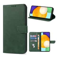 Solidenz Bookcase for Samsung A52s – A52 – Green