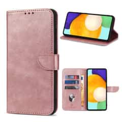 Solidenz Bookcase for Samsung A52s – A52 – Rose Gold