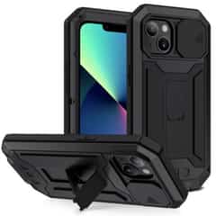 Stofdicht metalen hoes iPhone 13 Mini – Zwart