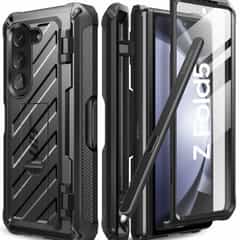 Supcase UBPro with Screen Protector and Pen Holder for Samsung Z Fold5 – Black