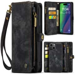 Solidenz Urban Wallet iPhone 15 Plus hoesje – Zwart