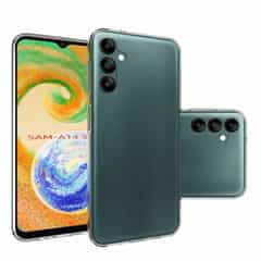 Transparant siliconen Samsung A14 hoesje