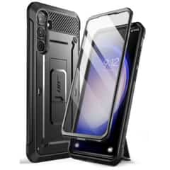 Supcase 360 Backcase hoesje met screenprotector Samsung S23 FE – Zwart