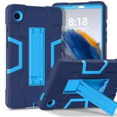 Shockproof Standcase Samsung Tab A11 en Tab A9 Hoes – 8.7 inch – Blauw