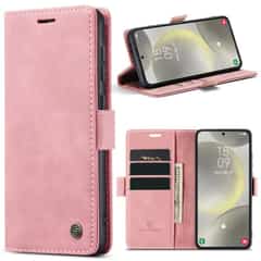 Solidenz Urban Book Samsung A25 hoesje – Roze