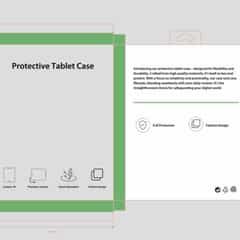 Brandless tablet packaging up to 11 inches