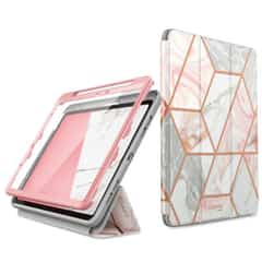 Cosmo Hoes met screen protector iPad Air 6 (M3 en M2) / Air 5 / Air 4 – 11 inch en 10.9 inch – Marmer