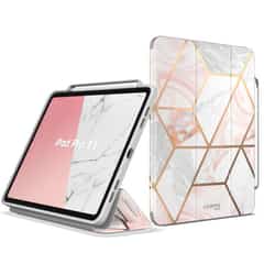 Étui Cosmo avec protection d’écran pour iPad Pro 11 pouces (M5 2025 / M4 2024) – Marbre
