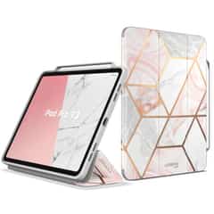 Cosmo Hoes met screen protector iPad Pro 13 inch (M5 2025 / M4 2024) – Marmer