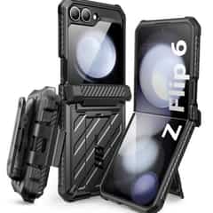 Supcase UB Pro Samsung Galaxy Z Flip 6 Hoesje – Zwart