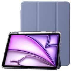 Shockproof Folio Case iPad Air 6 (M3 en M2) – (2025 / 2024) 13 inch – iPad Pro 12.9 inch 2022/2021 – Lavendel