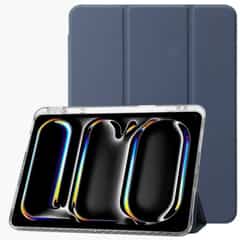 Shockproof Folio Case iPad Pro 13 inch (M5 2025 / M4 2024) – Dark Blue