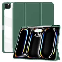 Étui hybride Solidenz pour iPad Pro 11 pouces (M5 2025 / M4 2024) – Vert