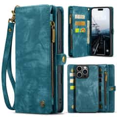 Solidenz Urban Wallet iPhone 16 Pro Max Hülle – Blau