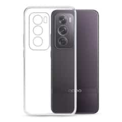 Transparant siliconen Oppo Reno12 hoesje