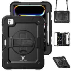 Turtle Shift Extreme Protection 360 Backcase Hoes iPad Pro 11 inch (M5 2025 / M4 2024) – Zwart