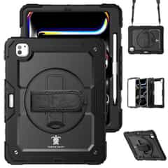 Turtle Shift Extreme Protection 360 Backcase Hoes iPad Pro 13 inch (M5 2025 / M4 2024) – Zwart