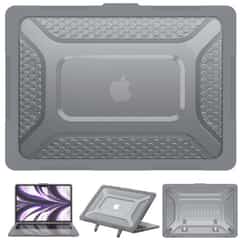 Turtle Shift Laptopcover Shield MacBook Air 13.6′ inch – 2024 / 2022 – A2681 / A3113 – Grijs