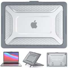 Turtle Shift Laptopcover Shield MacBook Pro 13′ inch – 2022 / 2020 / 2018 – A2338 / A2289 / A2251 / A2159 / A1989 / 
A1706 / A1708 – Grijs