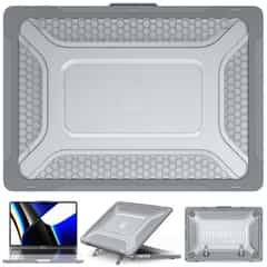 Turtle Shift Laptopcover Shield MacBook Pro 14′ inch – 2023 / 2021 – A2442 / A2779 / A2918 / A2992 – Grijs