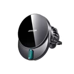 Joyroom Magnetisch en Draadloze telefoonhouder voor in de ventilatierooster – Zwart