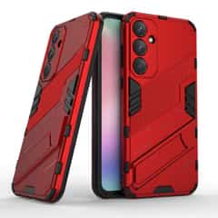 Solidenz StandGuard Xtreme Samsung Galaxy A54 hoesje – Rood