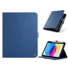Solidenz Urban Book iPad 9 / iPad 8 / iPad 7 Hoes – 10.2 inch met pencilhouder – Blauw