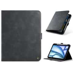 Solidenz Urban Book iPad Air 6 (M3 en M2) / Air 5 / Air 4 – 11 en 10.9 inch met pencilhouder – Zwart