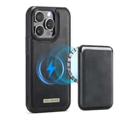 Solidenz MagSafe Wallet Backcover voor iPhone 15 Pro Max – Zwart