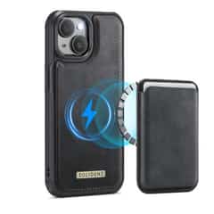 Solidenz MagSafe Wallet Backcover for iPhone 14 – Black