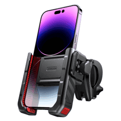 Joyroom Telefoonhouder voor aan het Fietsstuur – Zwart