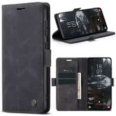 Solidenz Urban Book Samsung Galaxy S25 Edge Hülle – Schwarz