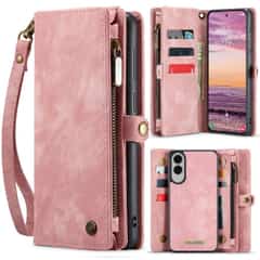 Solidenz Urban Wallet Samsung Galaxy S25 Edge hoesje – Roze