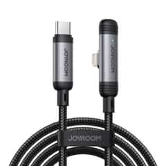 Joyroom USB‑C naar Lightning Kabel 30 W – 1.2 m Vinkeldesign met Display – Nylon Gevlochten – PD snellader – Gaming kabel