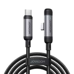 Joyroom USB-C to USB-C Cable 60 W – 1.2 m Angled Design with Display – Nylon-Braided – PD Fast Charger – Gaming Cable