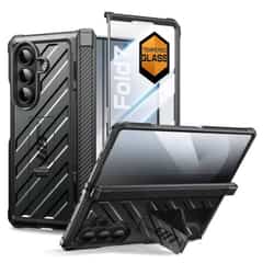 Supcase UB Pro Samsung Galaxy Fold 7 hoesje met screenprotector – Zwart