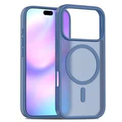 Solidenz FrostMag iPhone 17 Pro hoesje – Donkerblauw