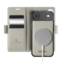 Solidenz 2-in-1 MagSafe Wallet Case für iPhone Air – Beige