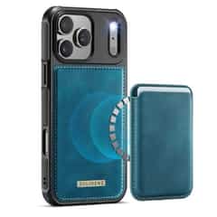 Solidenz MagSafe Wallet Backcover voor iPhone 17 Pro – Blauw