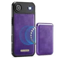 Solidenz MagSafe Wallet Backcover for iPhone Air – Purple
