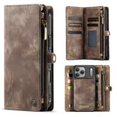 Solidenz Urban Wallet Case for iPhone 17 Pro Max and iPhone 18 Pro Max – Brown